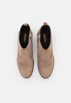 Leather - Cowboy-/Bikerlaarsjes - Taupe 13 Leather - Cowboy-/Bikerlaarsjes - Taupe -Anna Field 31439f38e4674f7495916fa4d253a286