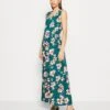 Anna Field Maxi-Jurk - Dark Green/Pink -Anna Field 349e7b693be543d888d23f32836eca05
