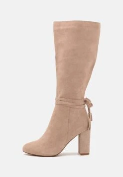 Leather - Laarzen Met Hoge Hak - Beige 9 Leather - Laarzen Met Hoge Hak - Beige -Anna Field 4a4006a149d14e1187a853948aef12c6