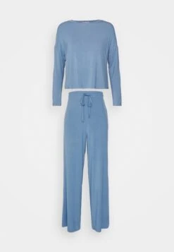 Anna Field Wide Leg - Pyjama - Blue -Anna Field 73662d12d3de4a2d8216175c6b3ae005