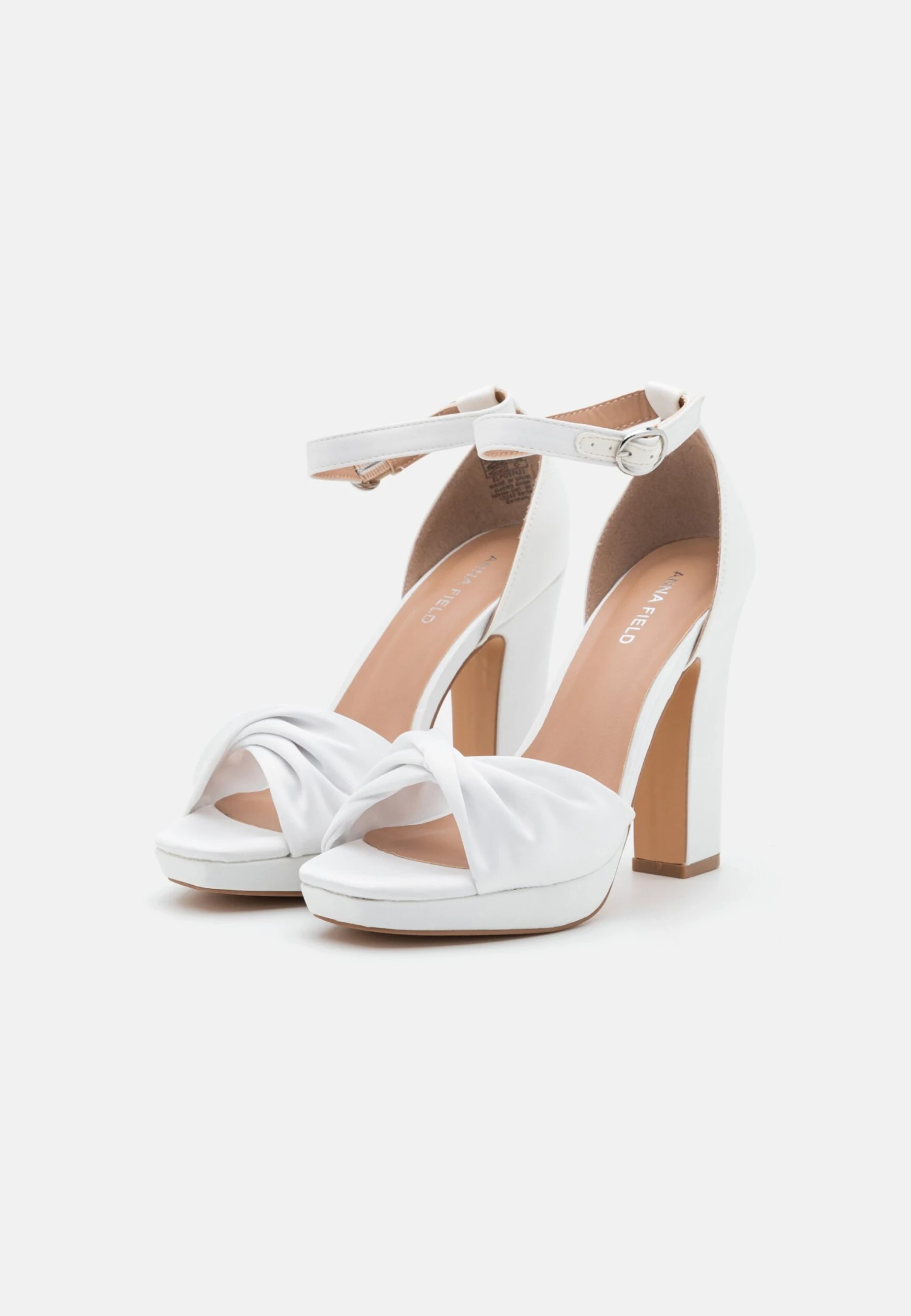 Anna Field Sandalen Met Hoge Hak - White 4 Anna Field Sandalen Met Hoge Hak - White - Afbeelding 2