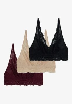 Anna Field 3 Pack - Bustier - Black/Beige/Dark Red 10 Anna Field 3 Pack - Bustier - Black/Beige/Dark Red -Anna Field 938aa42549cf49f2814d4d05d6c7bc9f